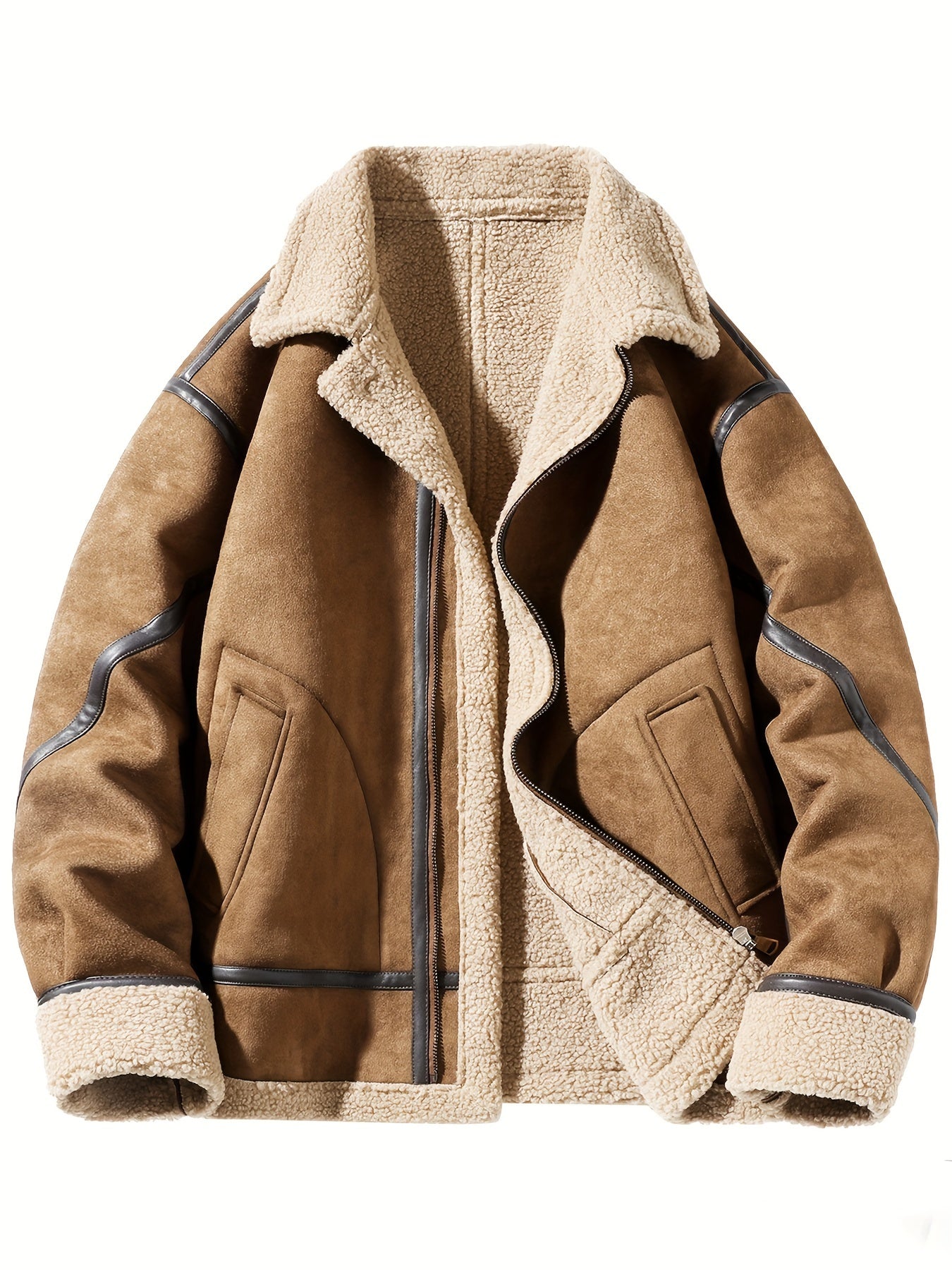Men's Fleece Jacket | Soft Insulated | Warmth for Cold Weather | Polyester
