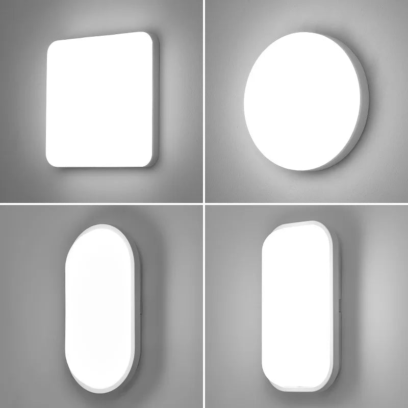Taavita LED Moisture-Proof Ceiling Light – Robust & Energy-Saving Lighting for Bathrooms, Kitchens, and Cellars