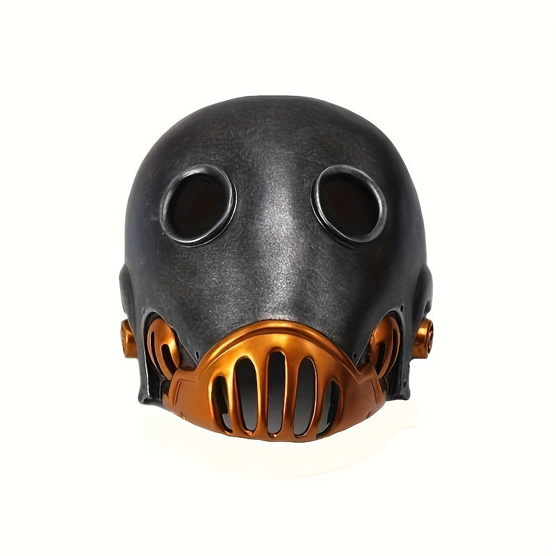 Halloween Clockwork Resin Mask Durable ABS Plastic for Costume Parties