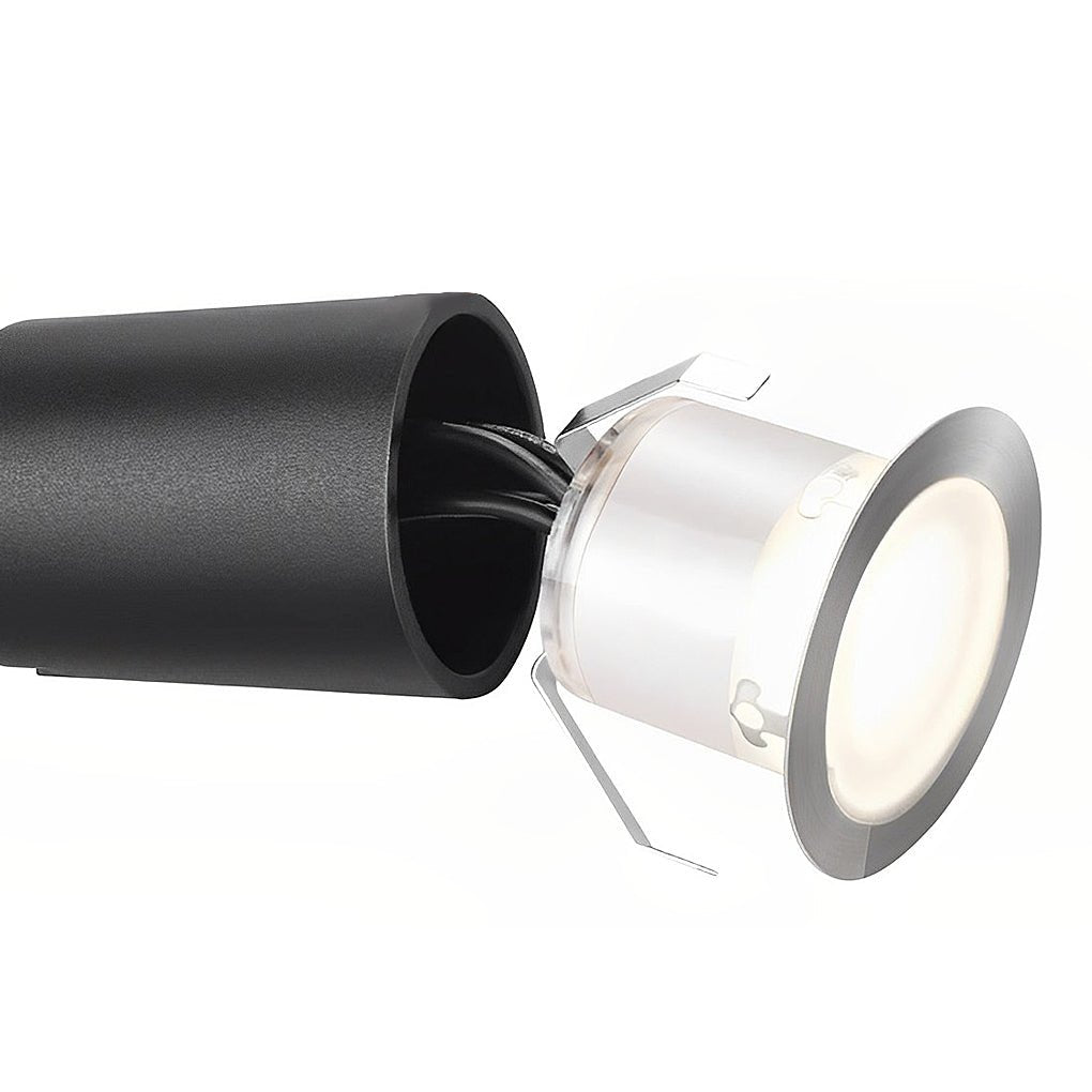 16 Pcs Outdoor Taavita Recessed Deck Stair Lights Garden Lights In-ground Step Lights