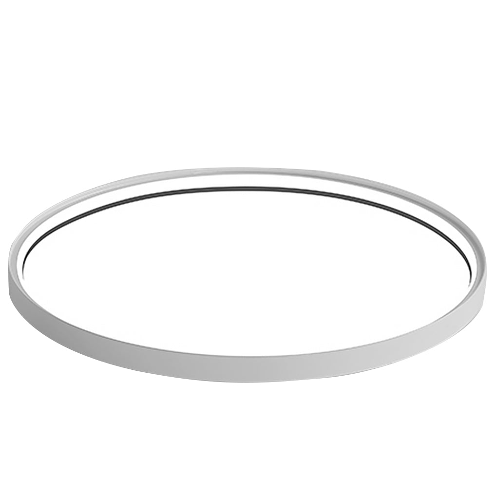 16'' Modern Flush Mount Lighting with Edge - Single LED Acrylic Circle