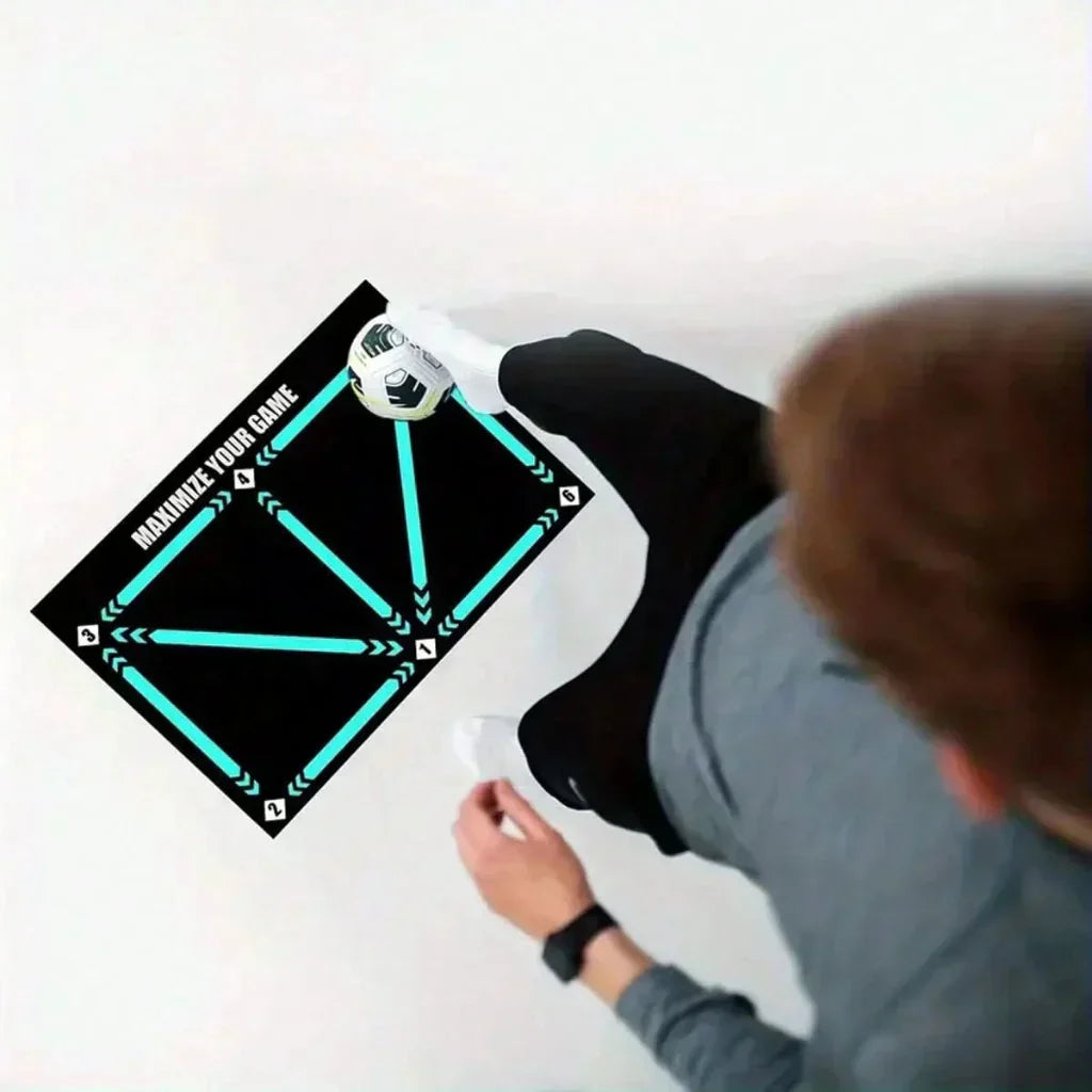 ProKick Non-Slip Football Training Mat for Home Use