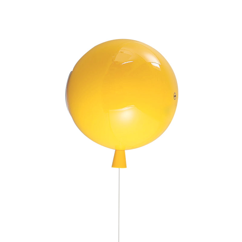 Taavita, balloon-shaped wall lamps - glass wall light for baby bedroom and corridor