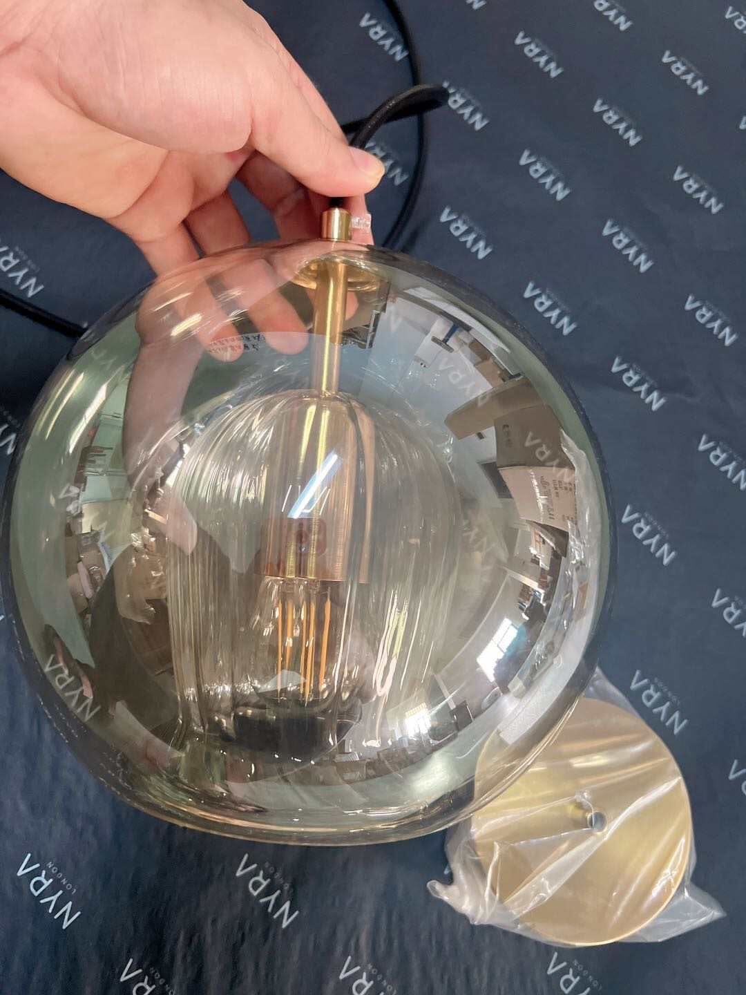 Luxe Orb Pendant Light with Handcrafted Glass Spheres
