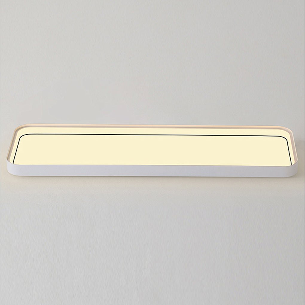18'' Modern Rectangular Taavita Flush Mount Lighting with Remote Control