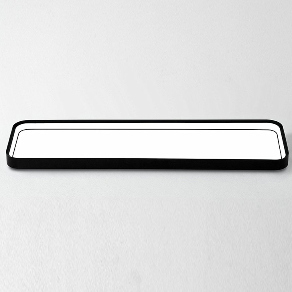18'' Modern Rectangular Taavita Flush Mount Lighting with Remote Control