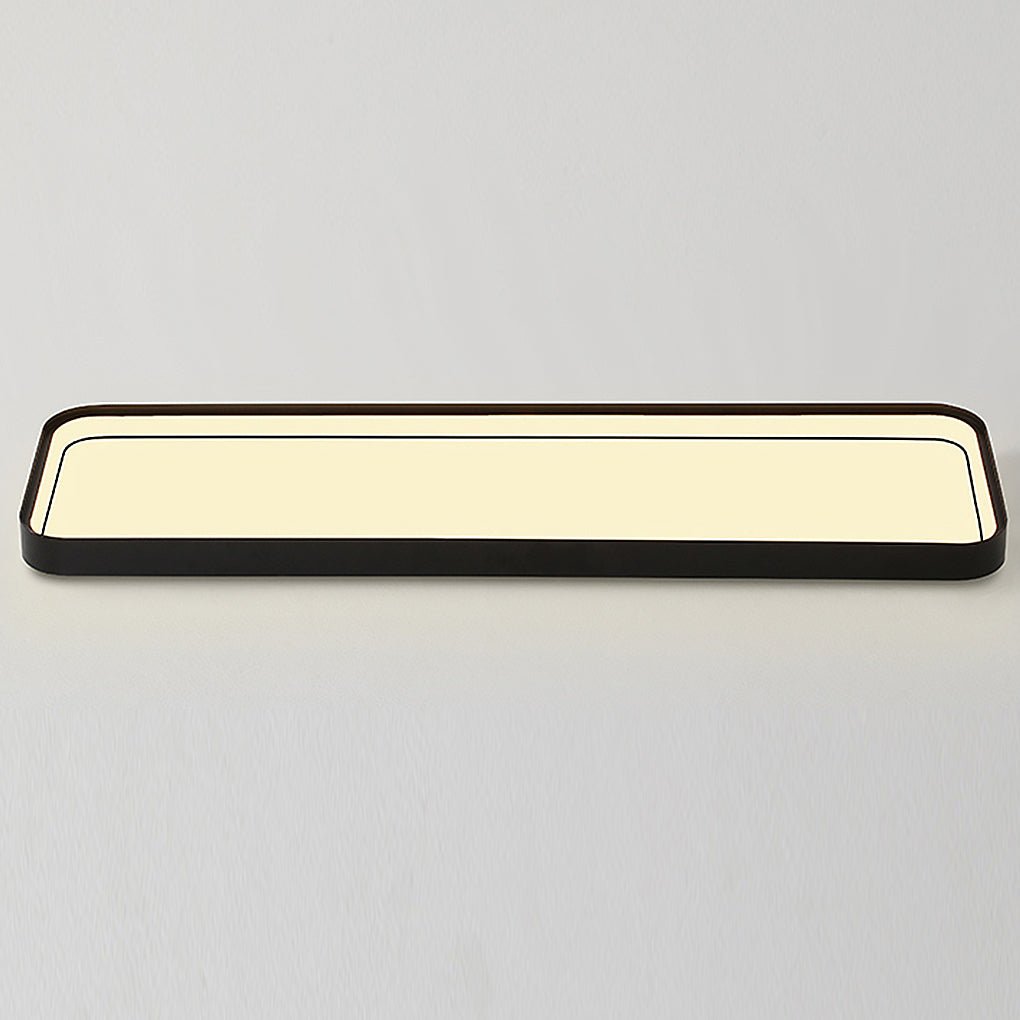 18'' Modern Rectangular Taavita Flush Mount Lighting with Remote Control