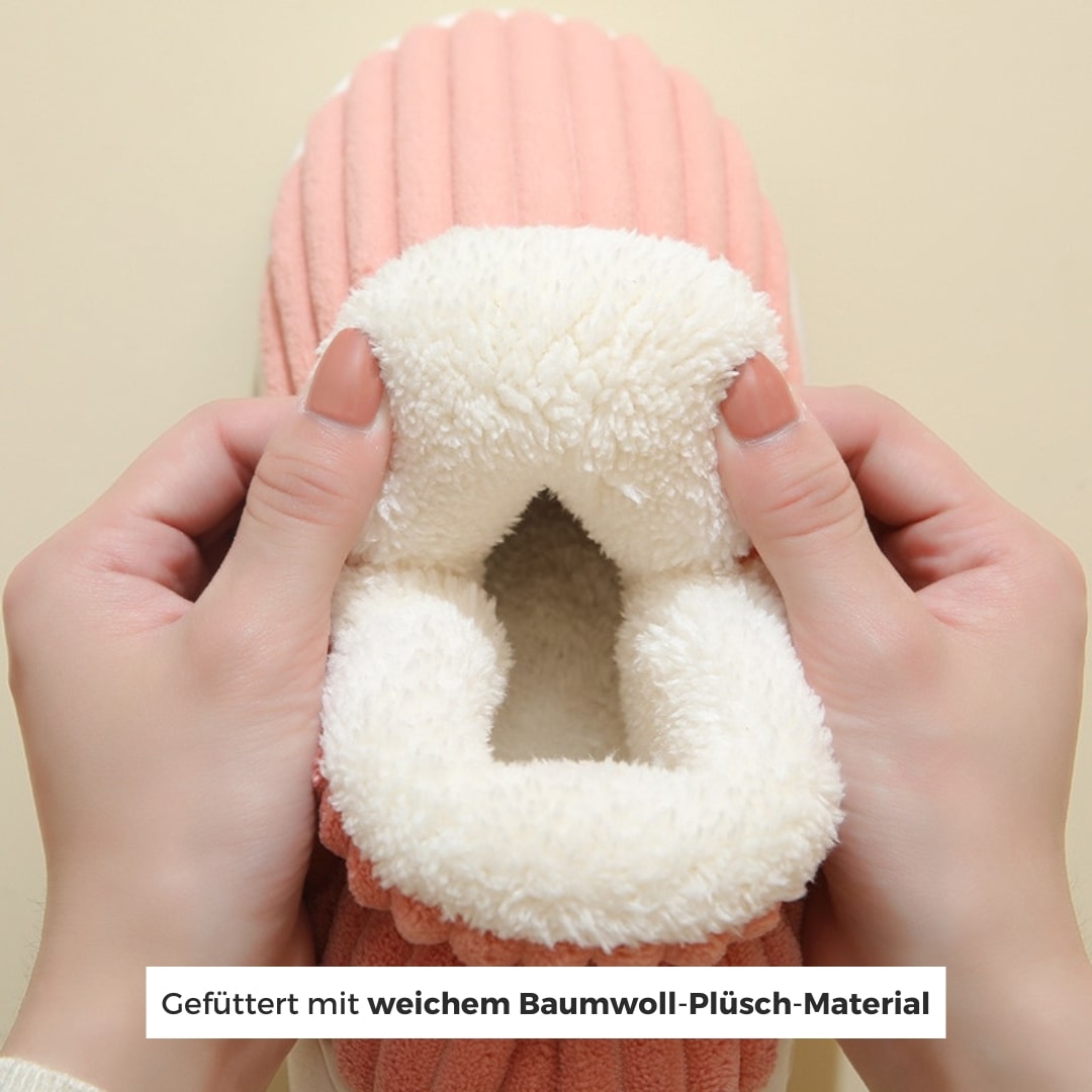 Indoor Slippers for Adults | Fluffy Flannel Fleece & Non-Slip Sole | Therapeutic Cushioning for Foot Pain Relief | Multiple Stylish Colors