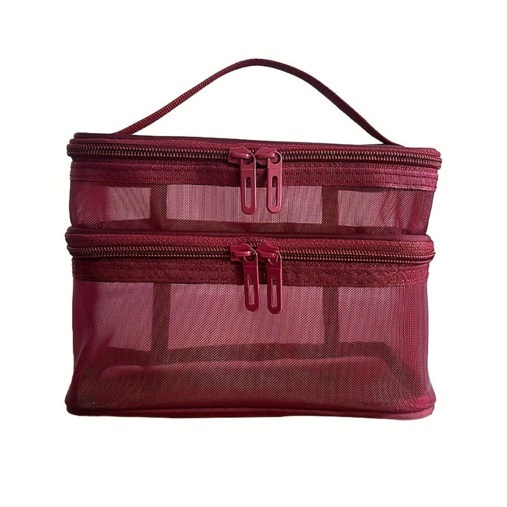 Compact Travel Cosmetic Case for Beauty Essentials