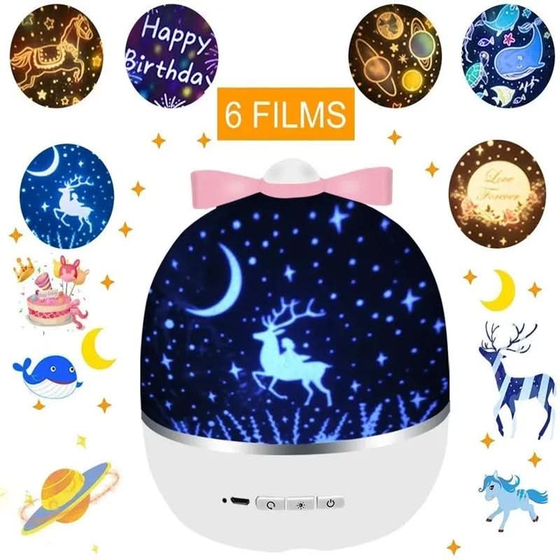 Starlight Dreamer Projector: Enchanting Night Sky for Kids