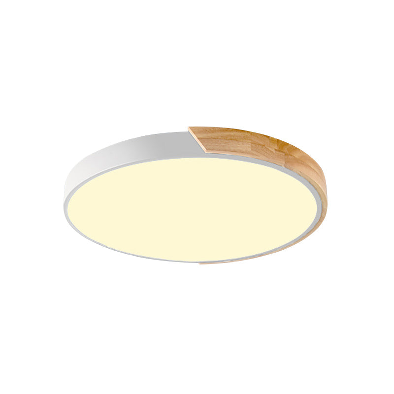 Taavita Circle Flushmount Ceiling Light Acrylic LED Ceiling Lamp for Kindergarten
