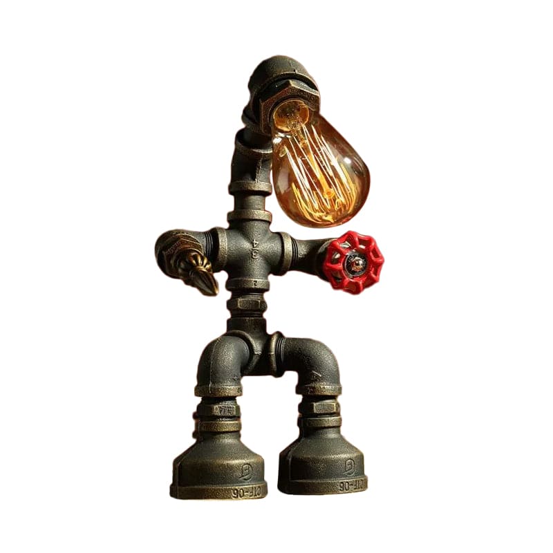 NeonGlow Futuristic Robot Table Lamp for Modern Spaces