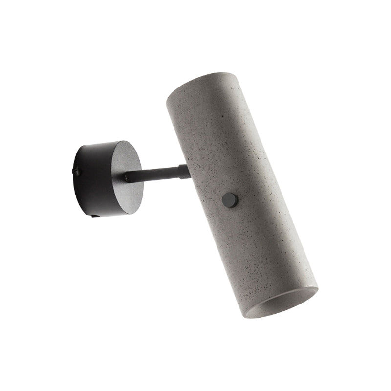 Taavita Clothing Store Wall Spotlight LED Wall Light in Grey with Swivel Joint - Cement Minimalist Design