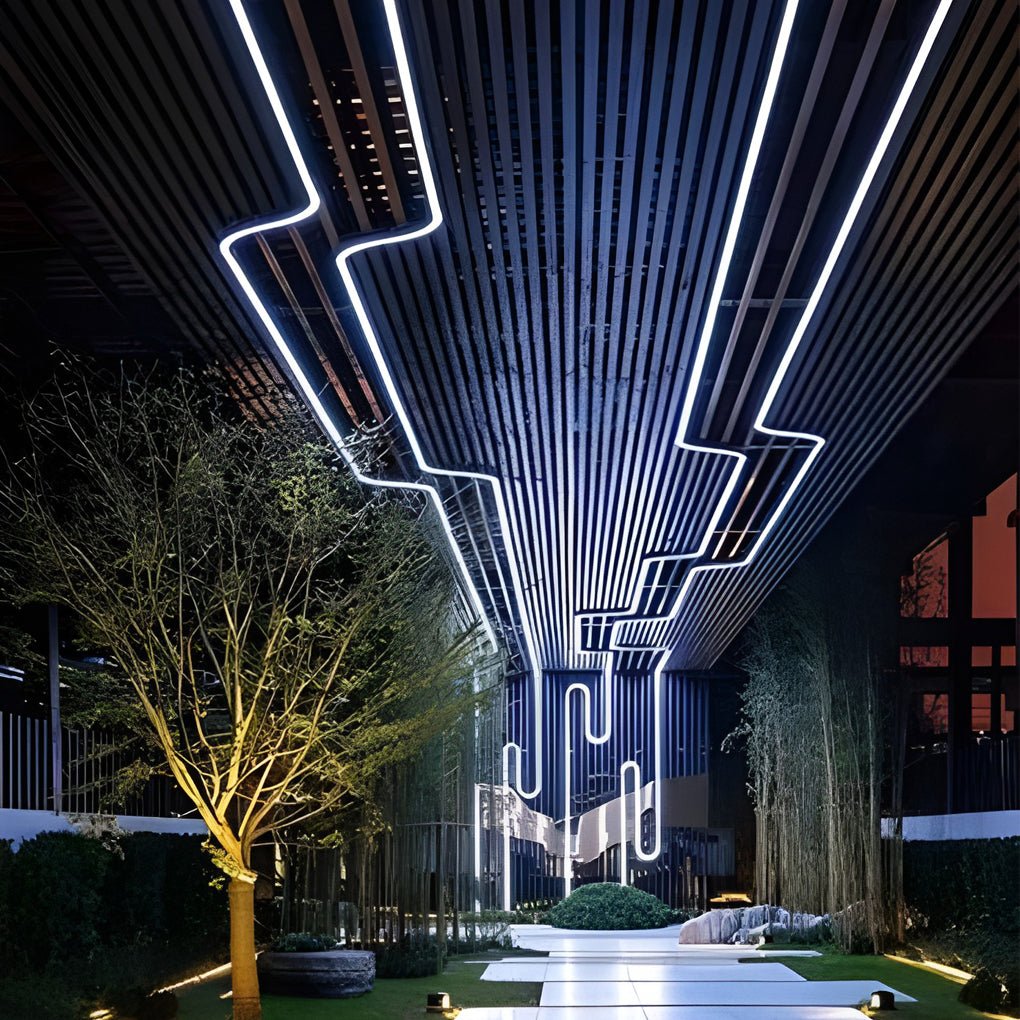 197'' Waterproof Recessed Silicone 24V Modern Flexible LED Strip Lights Linear Light - Dazuma