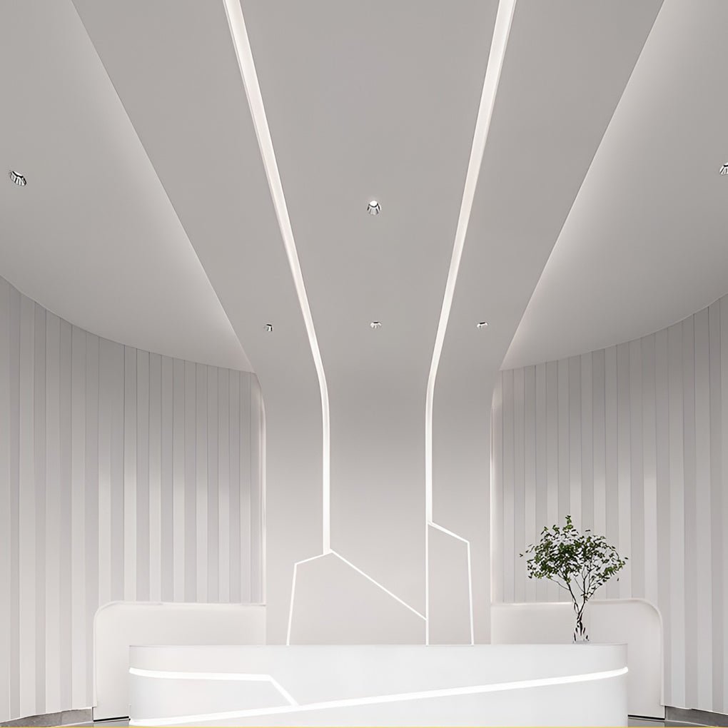 197'' Waterproof Recessed Silicone 24V Modern Flexible LED Strip Lights Linear Light - Dazuma