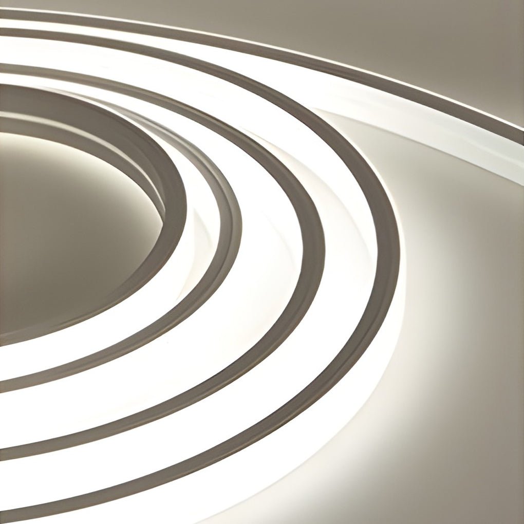 197'' Waterproof Recessed Silicone 24V Modern Flexible Linear LED Strip Lights