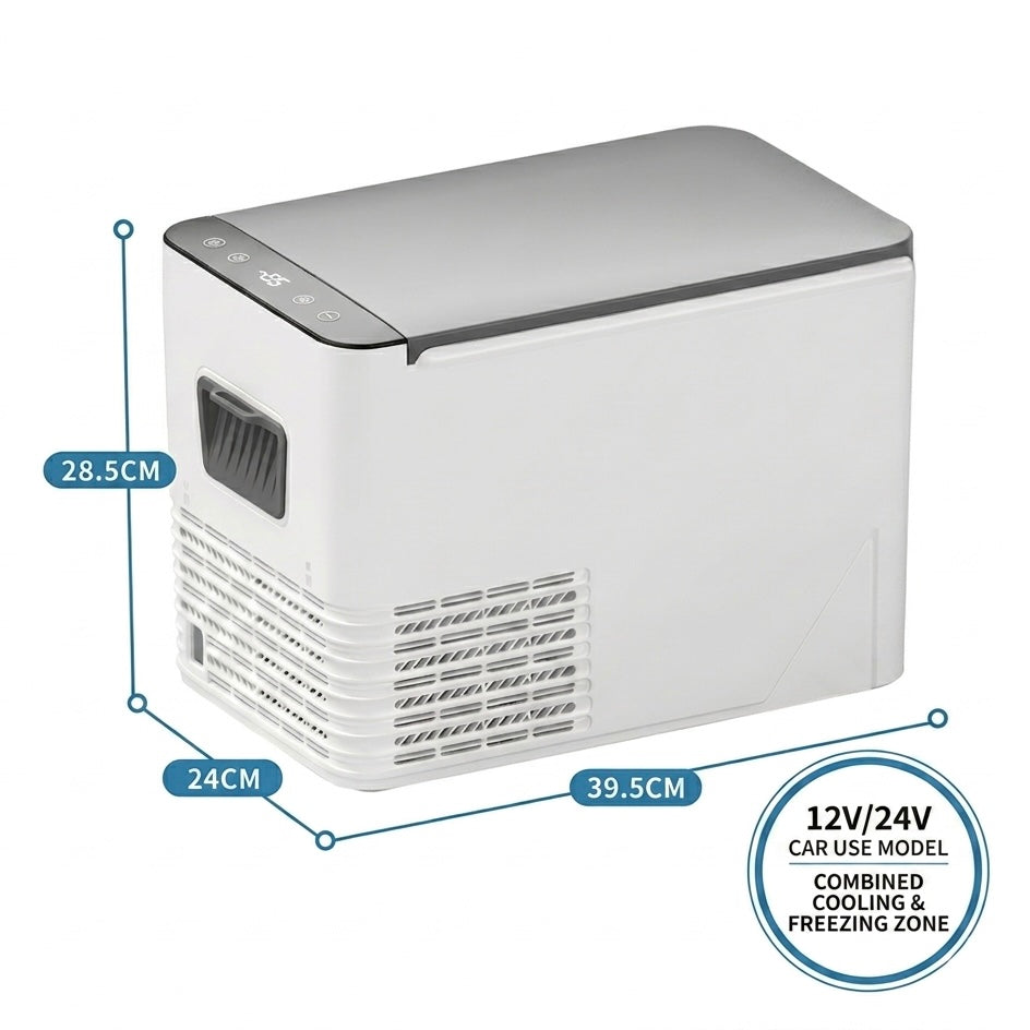 Car Fridge with Compressor Cooling -18°C | 42mm Insulation | Shock Resistant