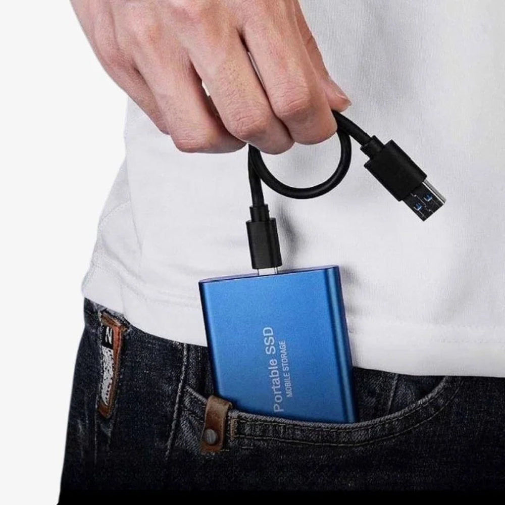 Compact USB-C External SSD for Lightning-Fast Storage
