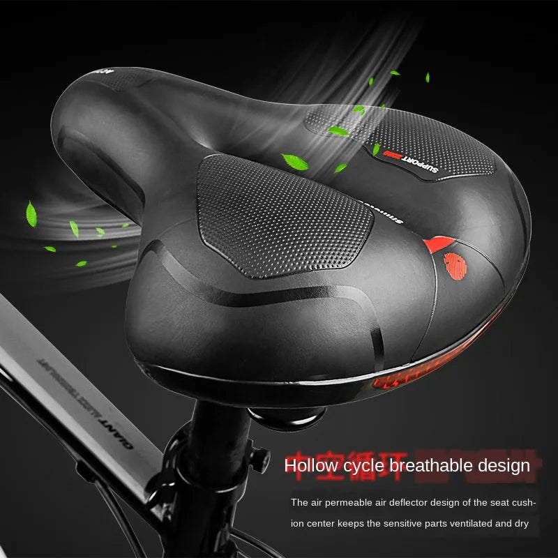ComfortMax Wide Mountain Bike Seat for Ultimate Support