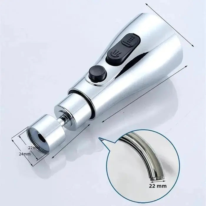 Versatile 360° Rotating Kitchen Faucet Attachment