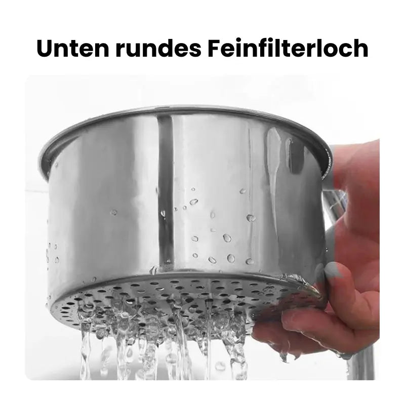Dual-Pack Space-Saving Sink Strainer for Easy Cleanup