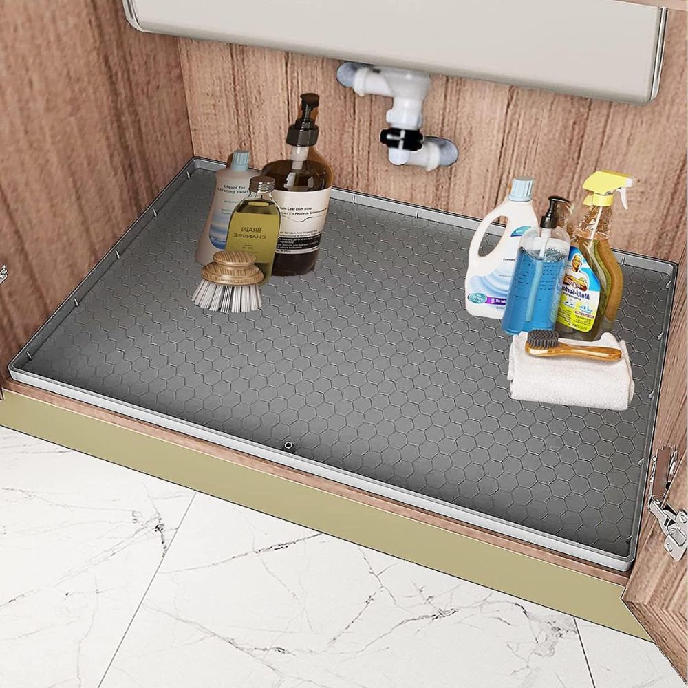 Silicone Liner Mat for Large Kitchen Sink Protection