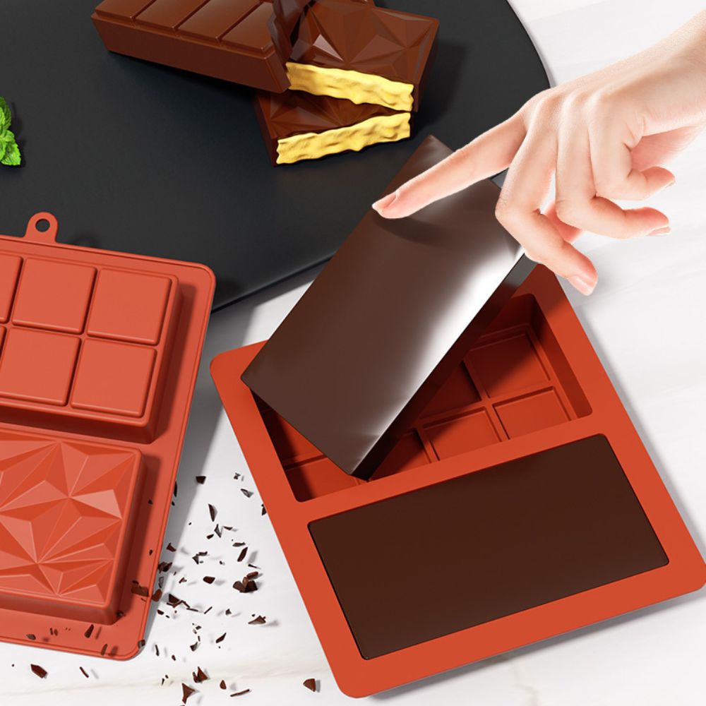 Gourmet Chocolate Bar Silicone Mold for Home Baking