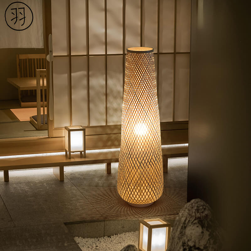 Modern 1-Light LED Floor Lamp Made of Taavita