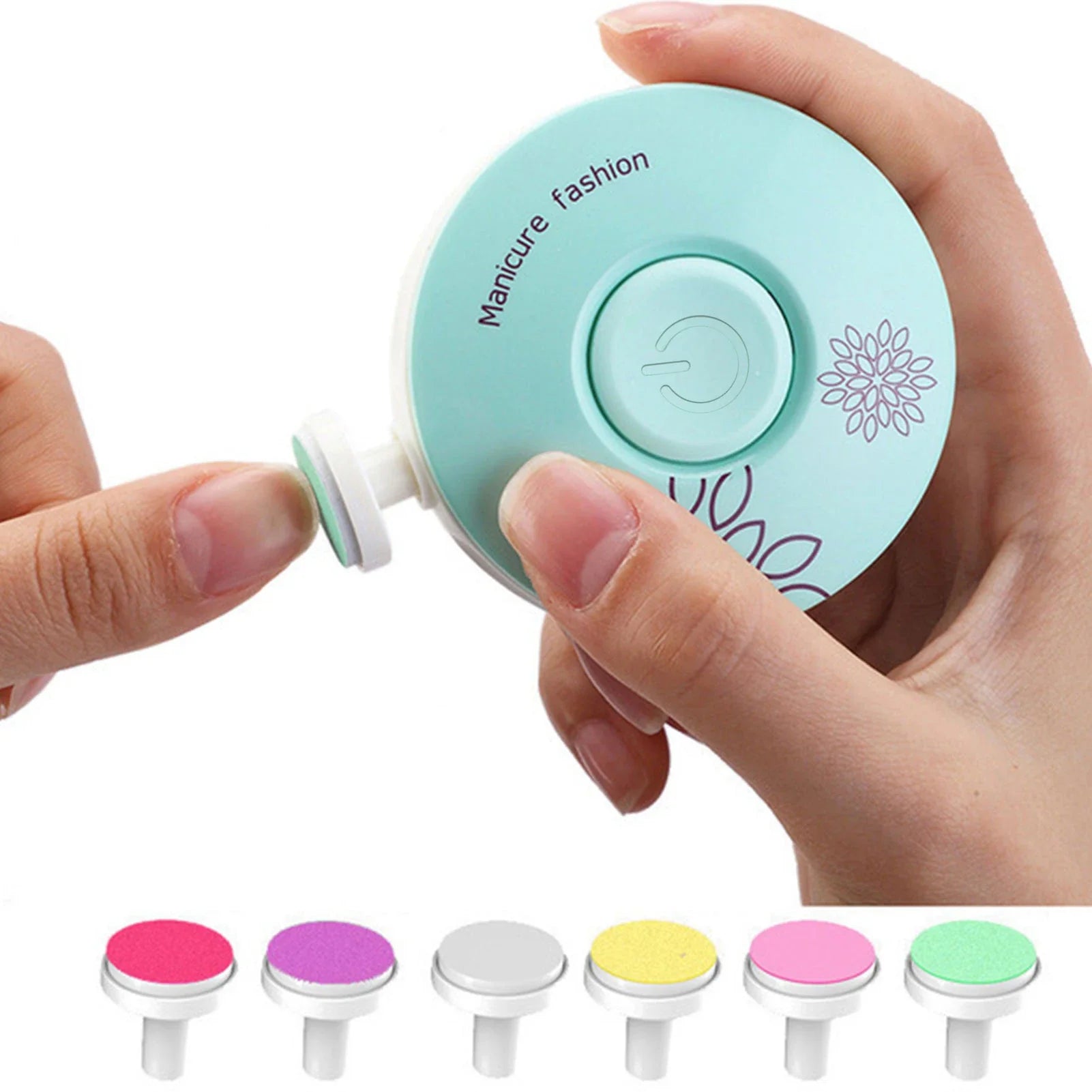 Gentle Baby Nail Care Set with 6 Specialized Heads
