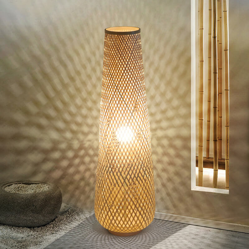 Modern 1-Light LED Floor Lamp Made of Taavita