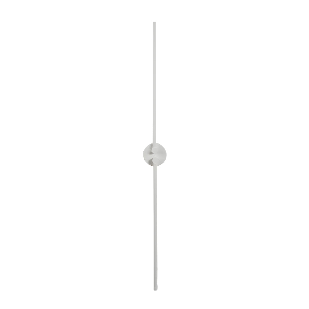 1 PC Black Modern Rotatable Linear LED Wall Sconce Light by Taavita