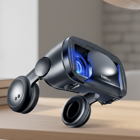 CineSphere 3D Virtual Reality Headset for Home Entertainment
