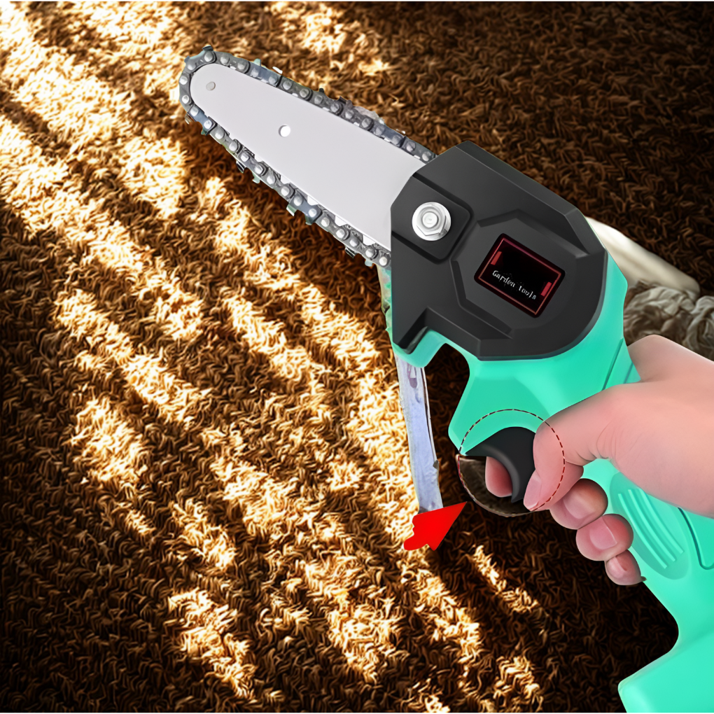 Compact Rechargeable Electric Pruner for Effortless Trimming