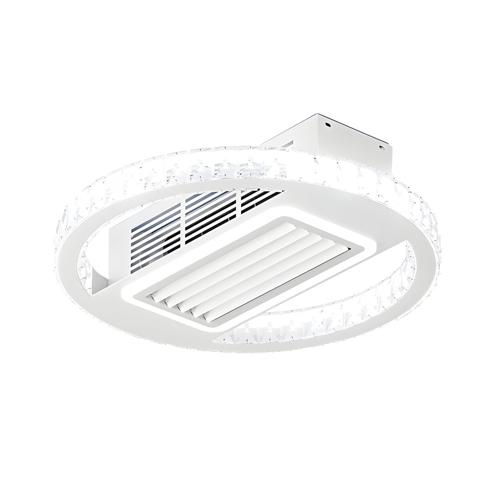 19.7 In. Nordic Taavita Ceiling Fan with 6 Speeds, LED Light, Remote Control