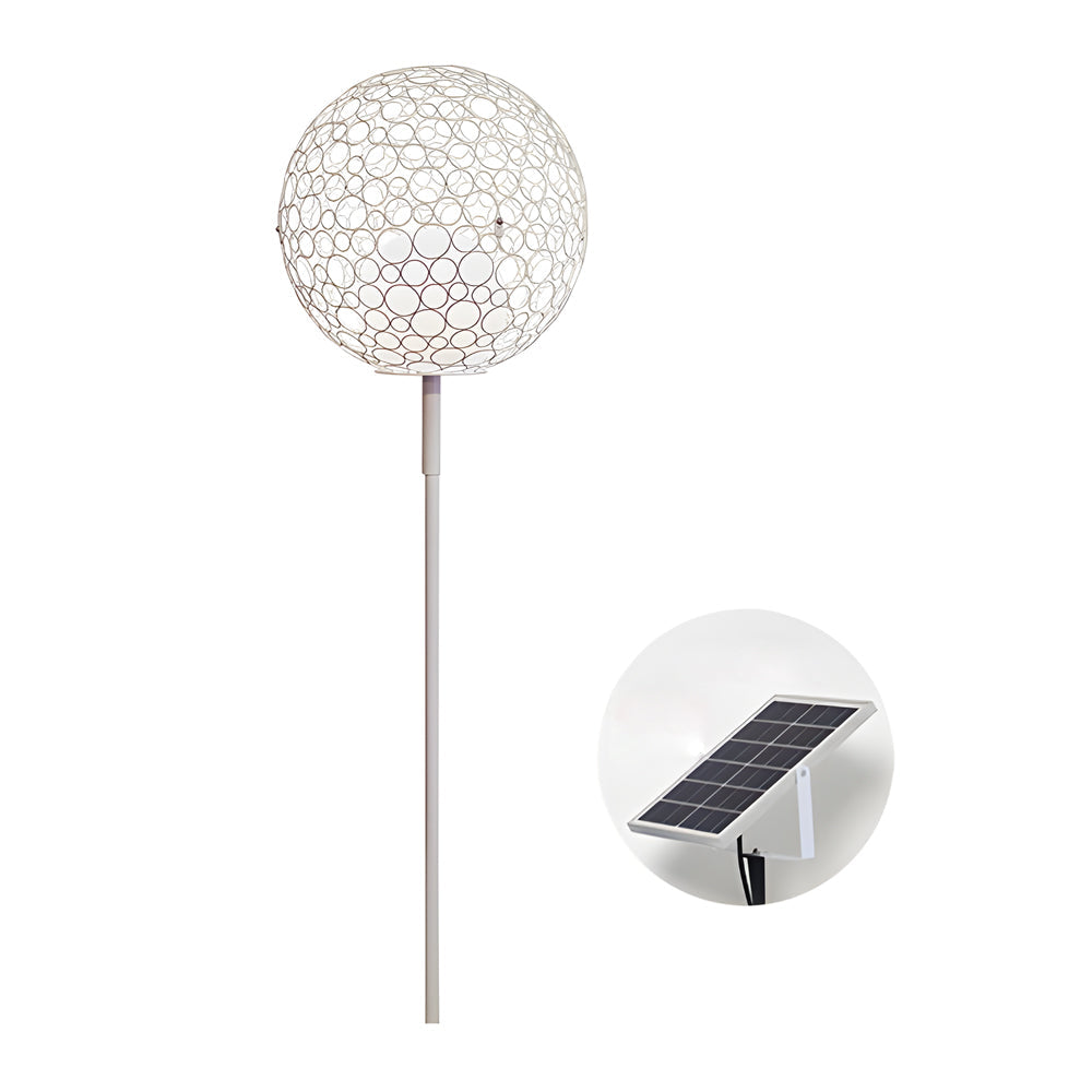 1-Light Outdoor Solar Taavita Sphere Garden Stakes Lights