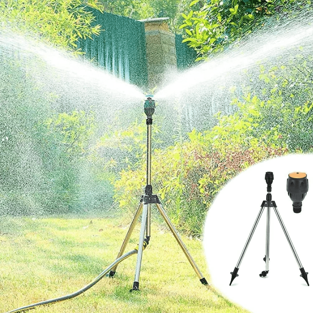 HydroWave Elite - Smart Rotating Garden Irrigation System