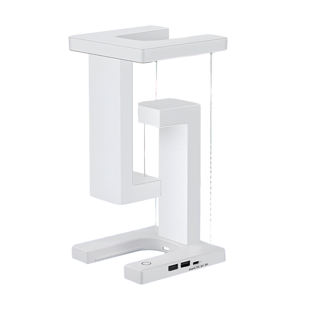 LevitateGlow Wireless Charging LED Table Lamp