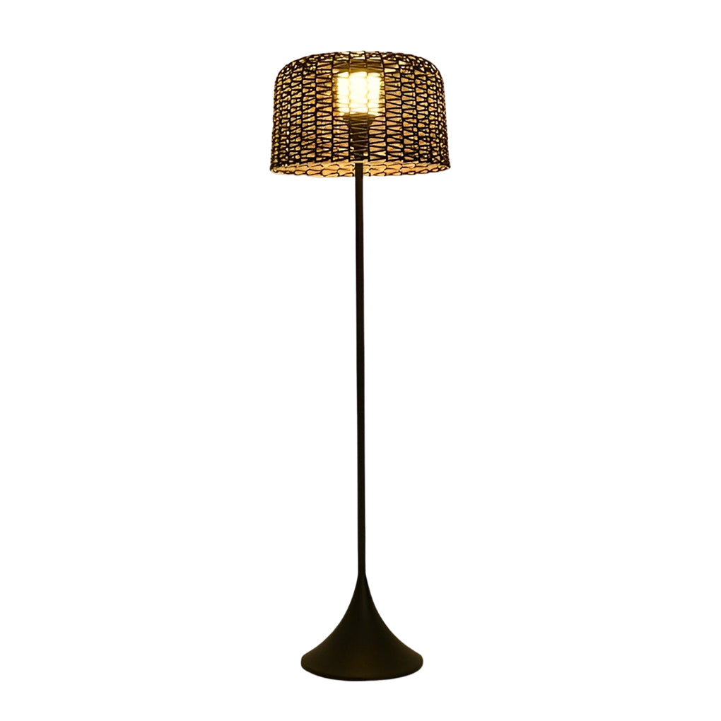 Taavita 1-light Modern Mesh Outdoor Floor Lamp