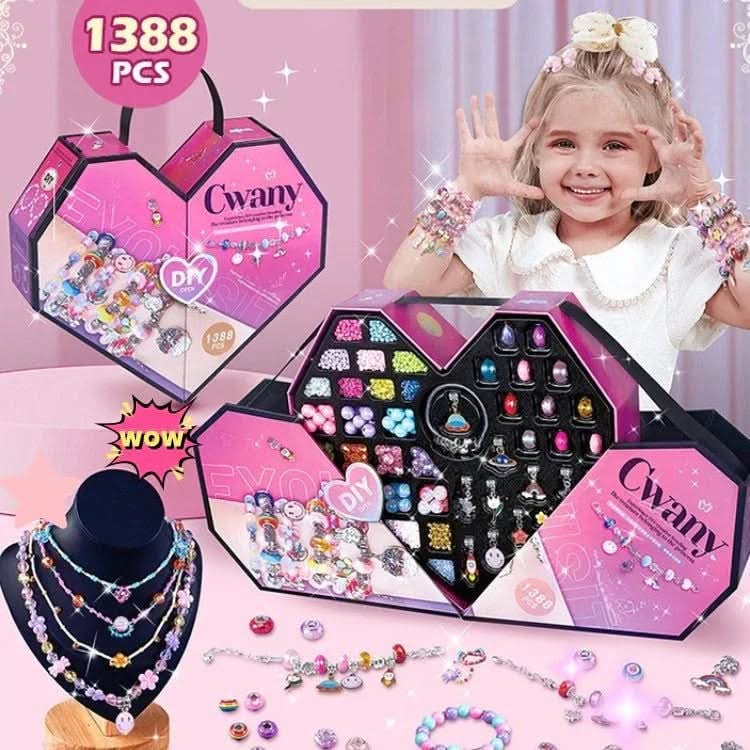 SparkleArt Bracelet Making Kit for Young Creators