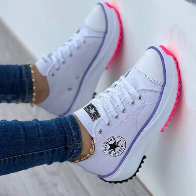 Women’s Orthopedic Sneakers | Contemporary High-Top Platform Design | Breathable Material & Orthopedic Support | Comfortable Fit