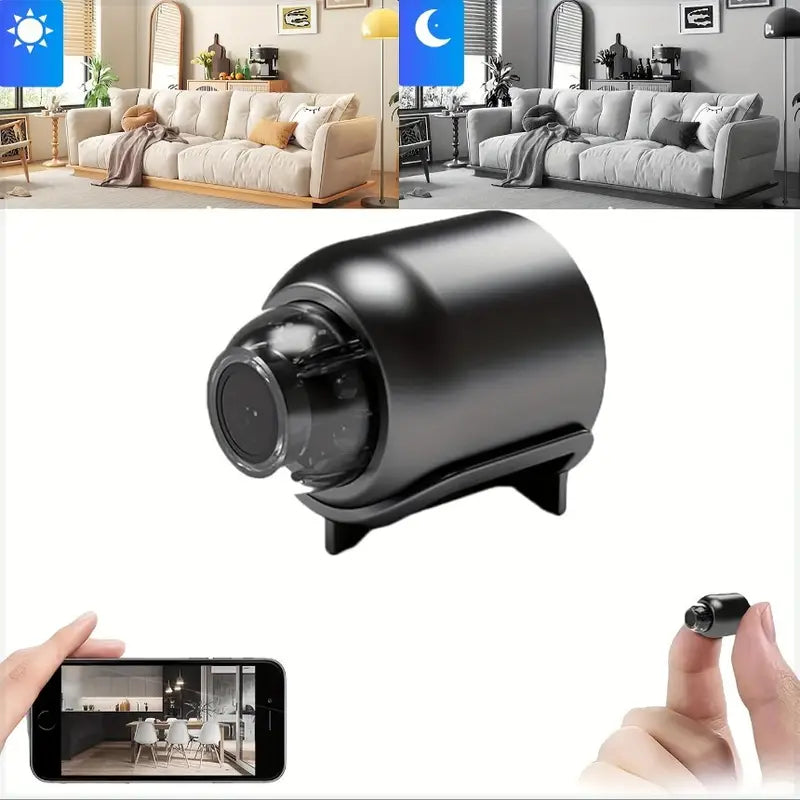Surveillance Camera with Night Vision and Live Streaming
