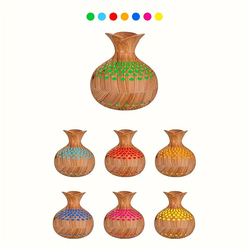 Natural Essence USB Humidifier – Aromatherapy Lamp for Home & Office
