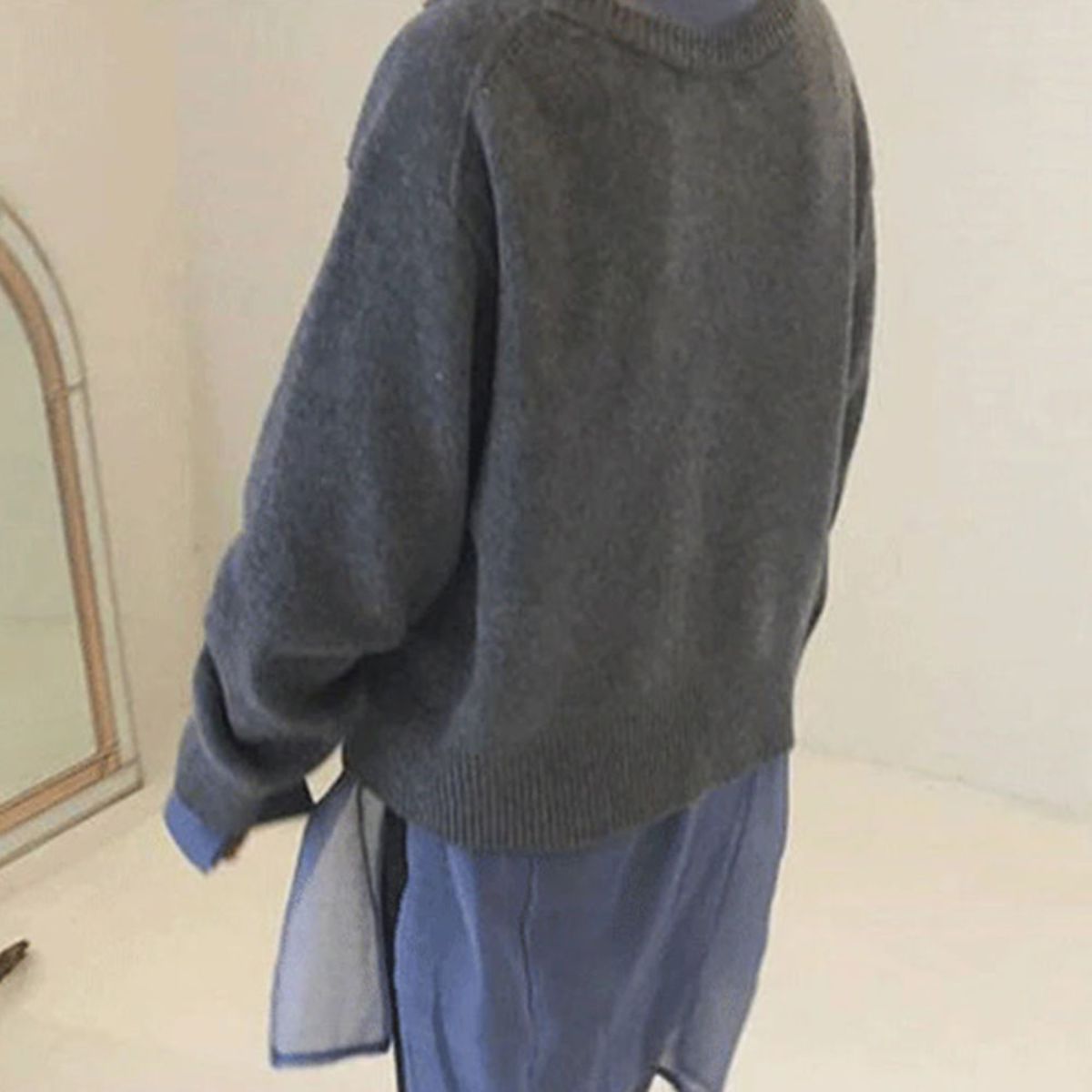 Men’s Sweater | Cashmere Wool Knit | Classic Fit | Comfortable Warmth
