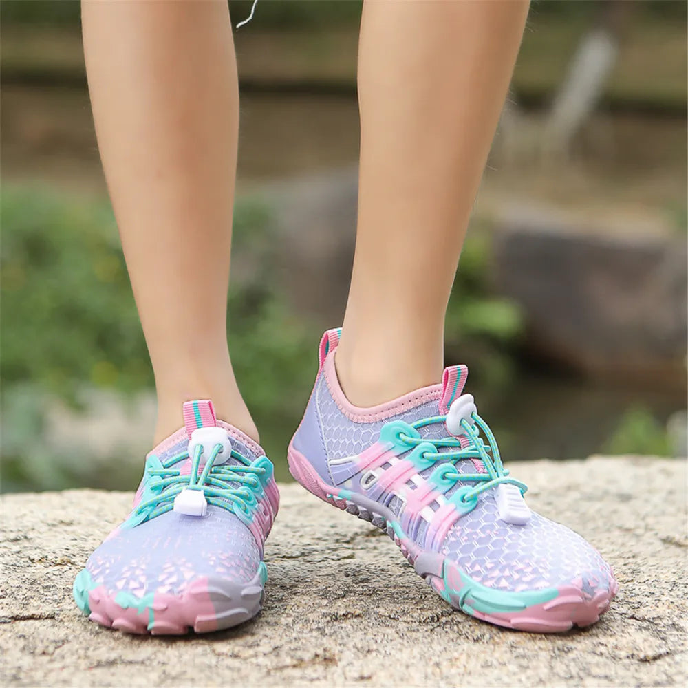 Kids' Barefoot Shoes | Comfortable Flexible Design | Durable Rubber Outsole | Everyday Wear