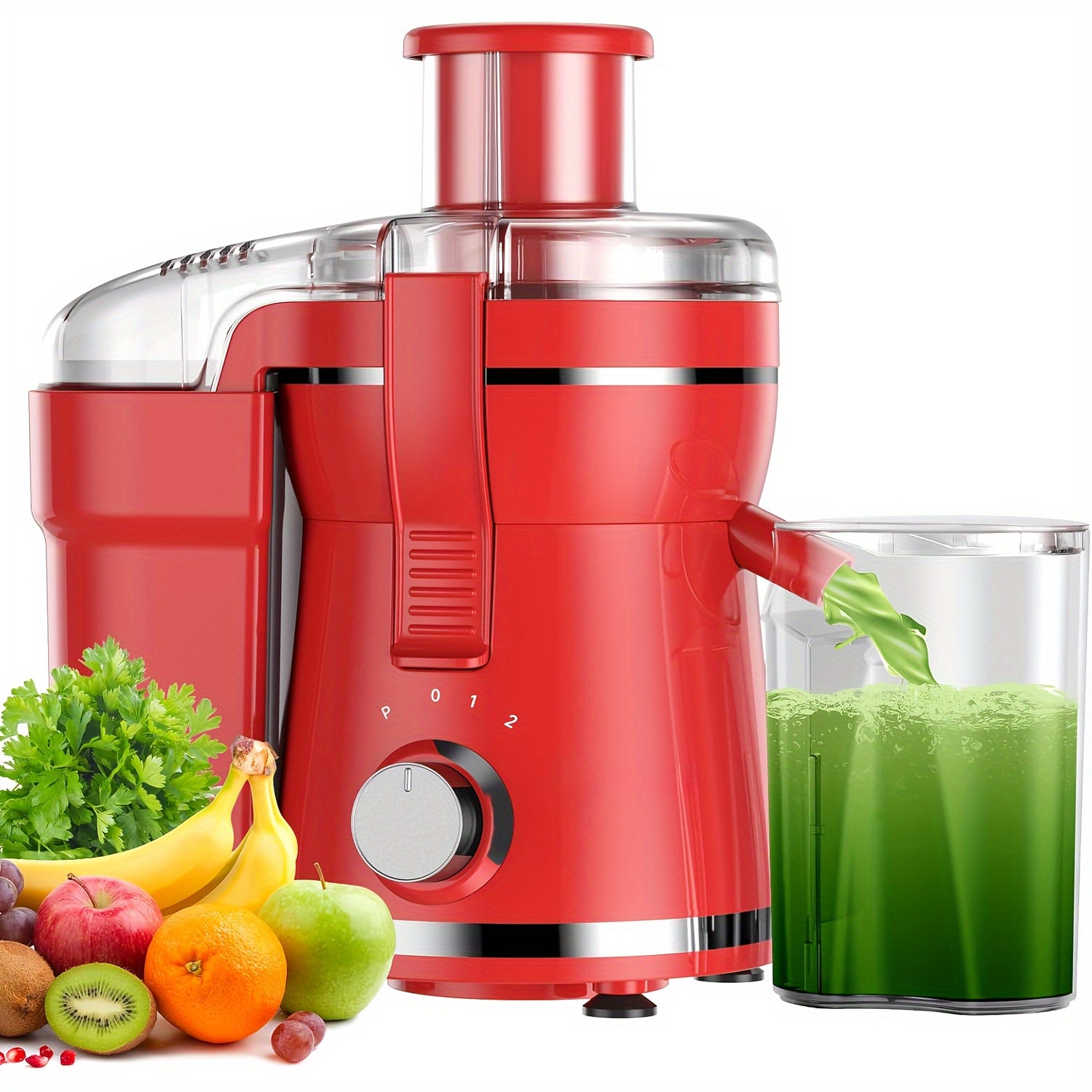500W Fresh Press Juicer for Fruits & Vegetables – Effortless Cleanup