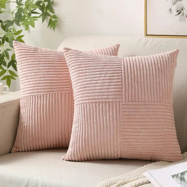 Taavita - Striped Soft Pillowcases Cord Splitting