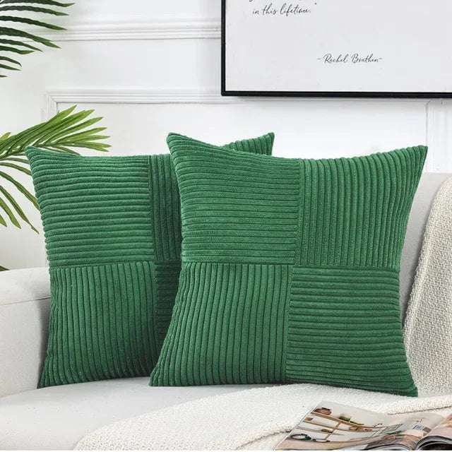 Taavita - Striped Soft Pillowcases Cord Splitting