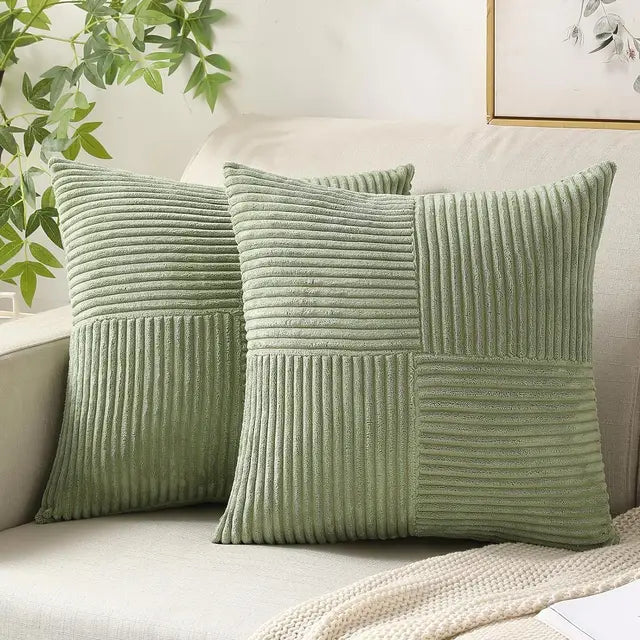 Taavita - Striped Soft Pillowcases Cord Splitting