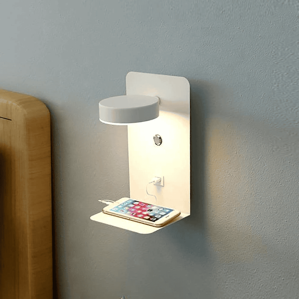 SereneGlow Elegant Bedside Lamp for Peaceful Nights
