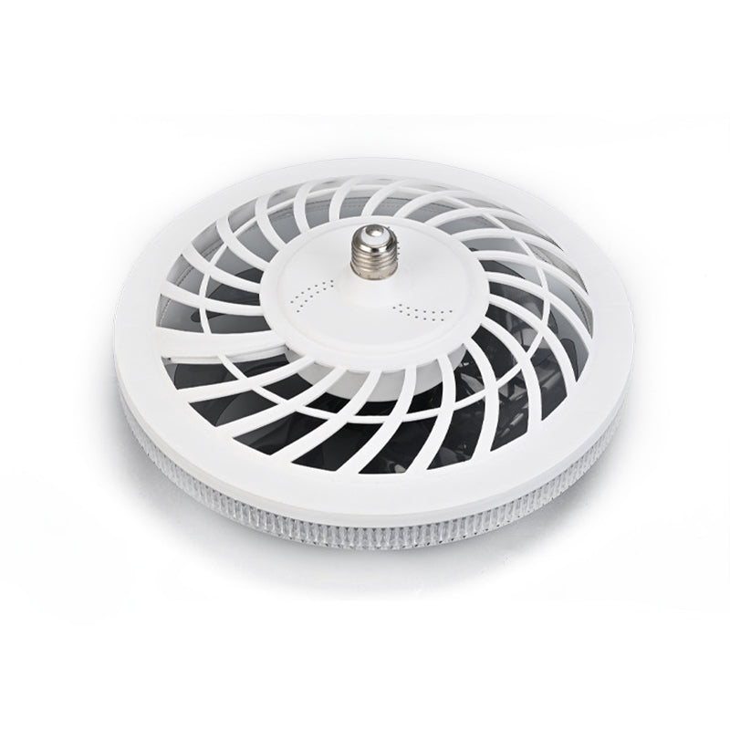 12.2 in. Low Profile 7 Blades LED Flush Mount Ceiling Fan by Taavita